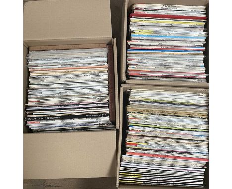 CLASSICAL LP COLLECTION. 3 boxes containing an excellent mix of around 270 x Classical LPs and Box Sets on labels such as HMV