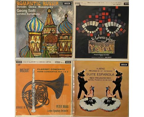 CLASSICAL LPs - DECCA SXL PRESSINGS. Wonderful collection of 4 x LPs, all ED1 pressings from the Decca label. Catalogue Numbe