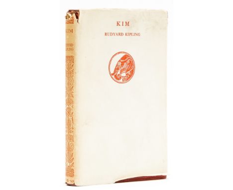 Kipling (Rudyard) Kim, signed by the author on title page, 'illustrated by J. Lockwood Kipling', half-title, light damp-stain