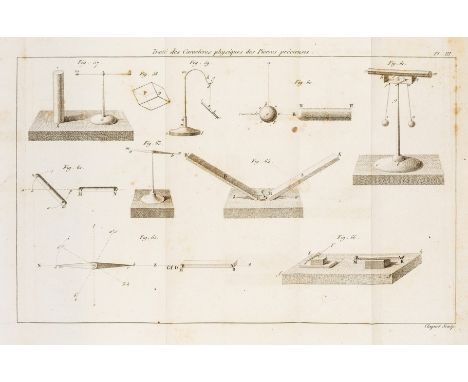 Gemoloy.- Haüy (René-Just) Traité des Caractères Physiques des Pierres Précieuses, first edition, half-title, 3 folding engra