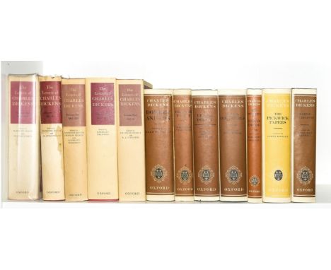 Dickens (Charles) The Mystery of Edwin Drood, 1972; Dombey and Son, short tear to jacket spine head, 1974; The Pickwick Paper