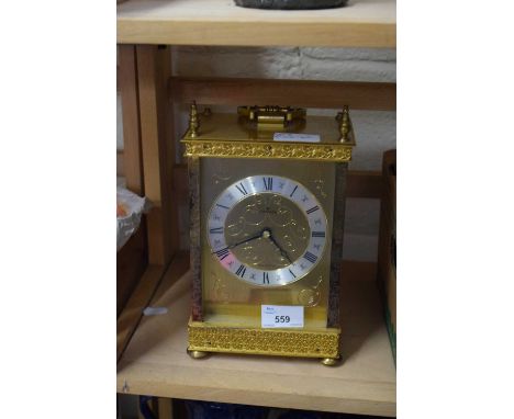 JUNGHANS QUARTZ MANTEL CLOCK