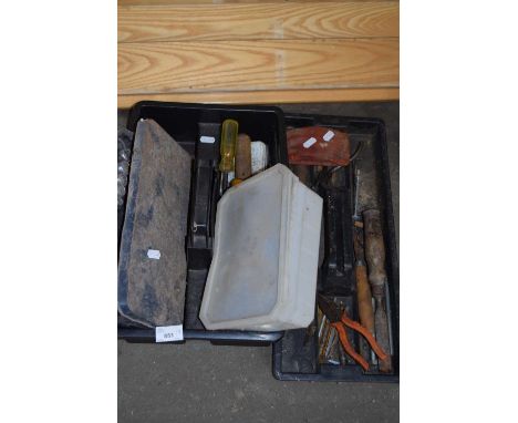 TWO BOXES OF VARIOUS TOOLS