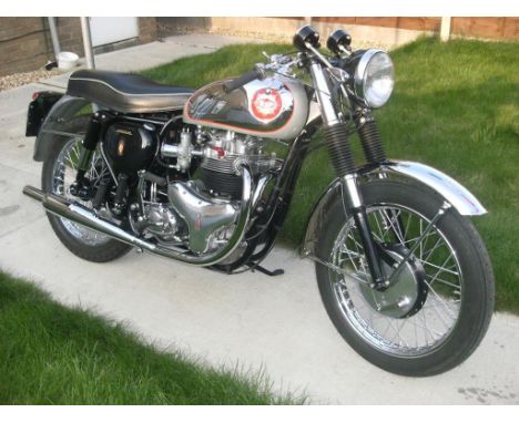 A 1963 BSA Rocket Gold Star 650cc replica, registration number YCV 819A, frame number EA7-12312, engine number DA10R 8993, si