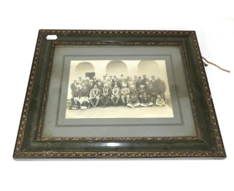A set of four annotated postcard/photograph albums collected in India circa 1921-1927 containing photographs, printed and rea