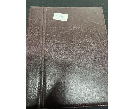 Brown stock book containing 80+ hagner pages containing a 4 pages of Iceland including early examples, mint and used French I