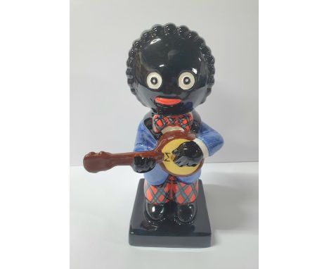 Carlton Ware Golly - The BANJO PLAYER marked COLOUR TRIAL, 21cm tall These items are listed on the basis they are illustrativ