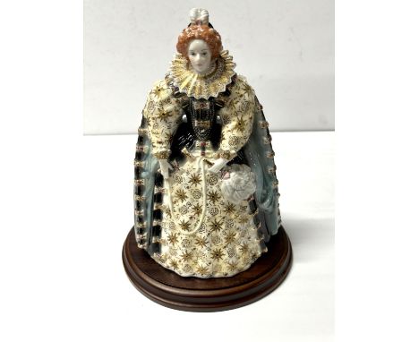 Queen Elizabeth I, inspired by the famous Armada portrait Michael Talbot, Royal Worchester