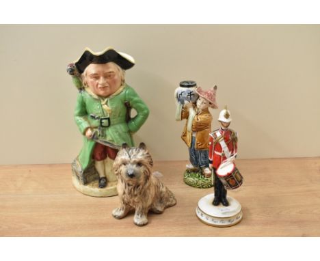 A Michael J Sutty limited edition military figurine Drummer 1st Bn. The King's Own Royal Border Regiment 1984 model number 11