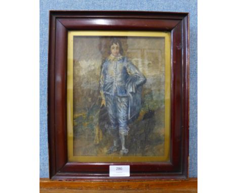 Continental School (19th Century), portrait of a gentleman, watercolour, unsigned, framed 