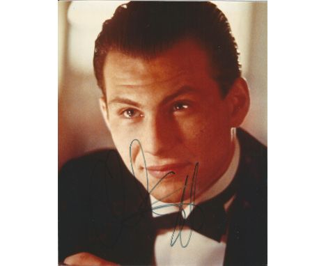 Actor Christian Slater signed 10x8 colour image. Christian Michael Leonard Slater is an American actor and producer. In the 1