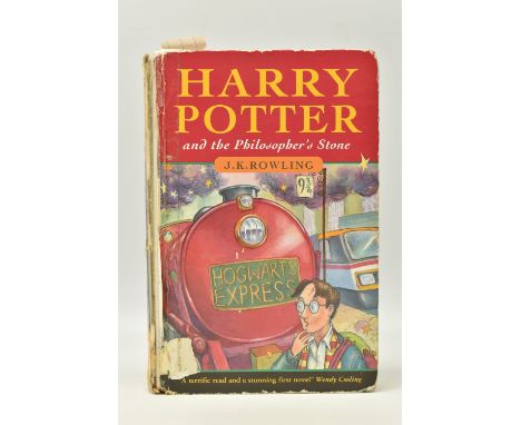 ROWLING; J. K. Harry Potter and the Philosopher's Stone, FIRST Edition, FIRST ISSUE, London: Bloomsbury ,1997, hardback, publ