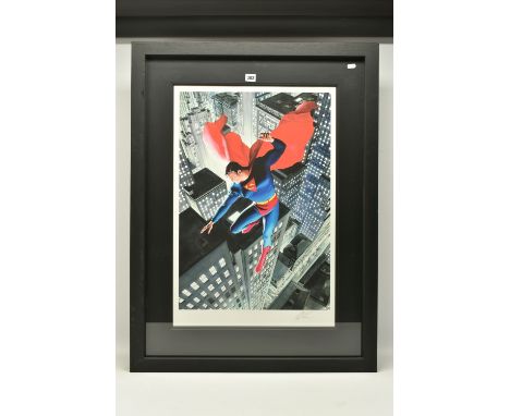 ALEX ROSS FOR DC COMICS (AMERICAN CONTEMPORARY) 'SUPERMAN: TWENTIETH CENTURY' signed limited edition print on paper, 132/195 