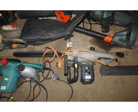 A Titan TTL758CHM corded electric chainsaw