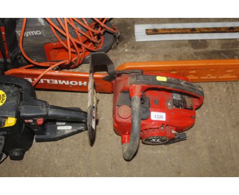 A Homelite XL petrol chainsaw
