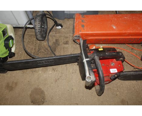 A Lawnflite 9350 petrol chainsaw