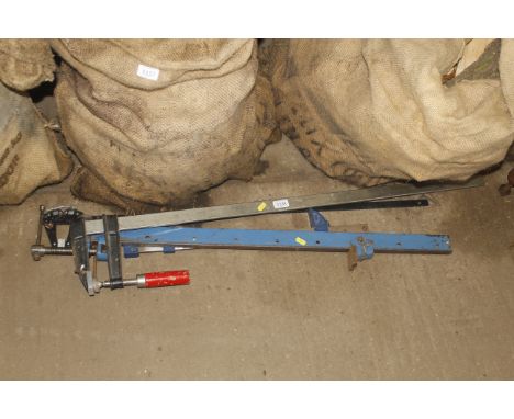 Four sash clamps