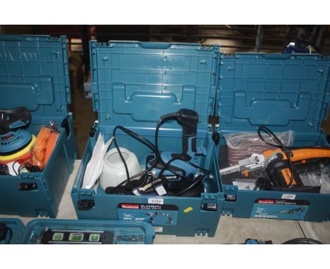 A Glority corded paint spray gun with instruction manual