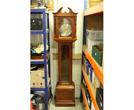 Small Tempus Fugit Longcase Clock, in need of re-assembling, 184cms high