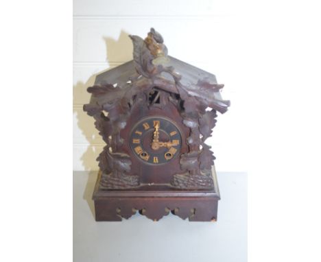 LATE 19TH/EARLY 20TH CENTURY BLACK FOREST CUCKOO CLOCK