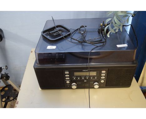 TEAC COMPACT HI-FI WITH RECORD PLAYER