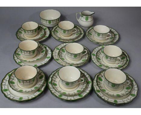 A Royal Doulton Countess Teapot to Comprise Nine Saucers, Twelve Side Plates, Nine Cups, Milk Jug and Sugar Bowl 