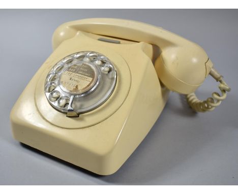 A Vintage Cream Telephone 