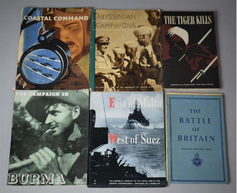A Collection of Vintage Military Booklets Issued by His Majesty's Stationery Office to Include The Battle of Flanders 1940 by
