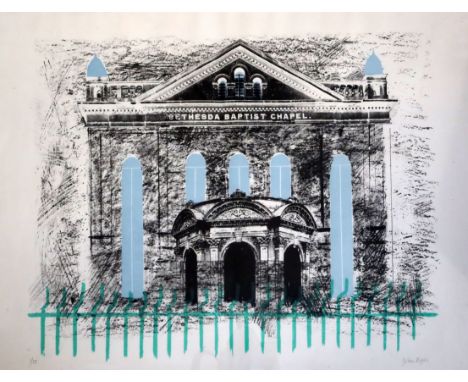 John Piper (1903-1992)lithographBethesda Baptist Chapel, Swansea (L172)signed in pencil