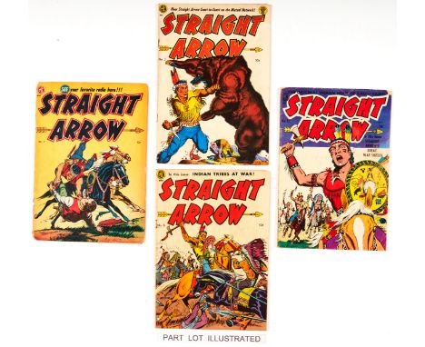 Straight Arrow (1950-51) 2, 3: Frazetta cover, 6, 12. 2 [gd/vg], 3: Frazetta cover [vg+], 6: centrefold detached [gd], 20 [vg