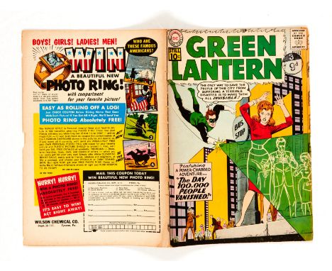 Green Lantern 7 (1961) Worn spine, back cover with some narrow edge loss [gd]. No Reserve