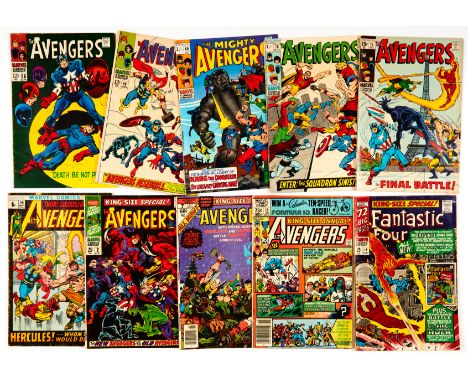 Avengers (1968-77) 56, 58, 69-71, 99. With King-Size Special 2, King-Size Annual 7, 10 and Fantastic Four King-Size Special 4