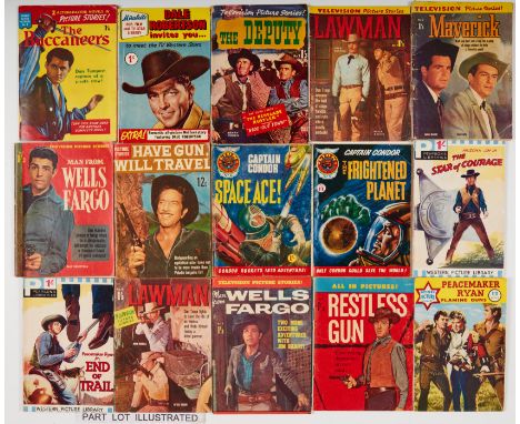Double Action Pictorial 1 (The Buccaneers and Trail Town stories 1950s), Mirabelle TV Star Library/Dale Robertson 1, Televisi