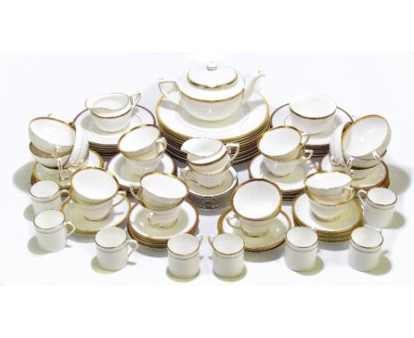 ROYAL WORCESTER; a ninety-eight piece 'Viceroy' pattern part coffee, tea and dinner service.Additional InformationMinor surfa