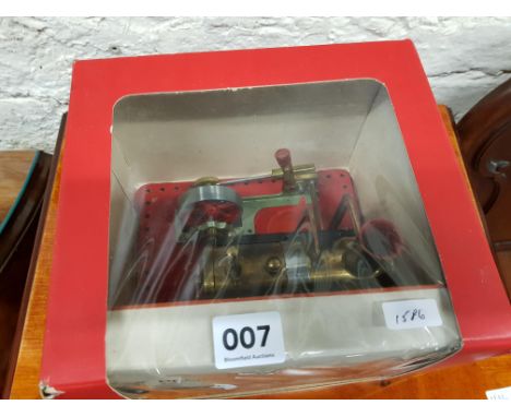 MAMOD STEAM ENGINE SE2-O IN ORIGINAL BOX
