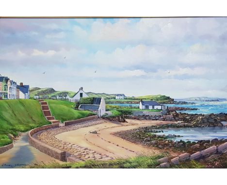 OIL ON CANVAS - SEASCAPE - WM YEARMAN