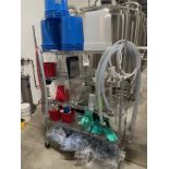 Contents of Shelving (Rack not Included), Misc. Brewing Containers, Buckets, Beak | Rig Fee $100