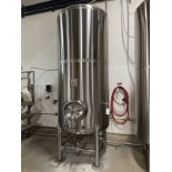 Marks DMW 30 BBL Serving Tank, Single Wall, Racking Arm, Mandoor; Approx. 5' Diamete | Rig Fee $900