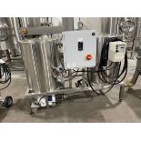 Marks DMW 2 Tank CIP Skid, 35 Gallon Tanks, Heating Element, On Casters with Approx. | Rig Fee $350