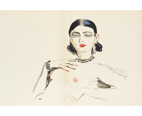 Kees van Dongen    Paul Guth, Éloge de van Dongen. Paris, Éditions M. Bruker 1957. 1 von 180 num. Exemplaren auf 'Papier Vida