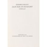 Thomas Mann Der Tod in Venedig. Novelle
