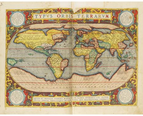 Abraham Ortelius   Theatrum orbis terrarum. - Parergon, sive veteris geograp(h)iae aliquot tabulae. - Nomenclator Ptolemaicus