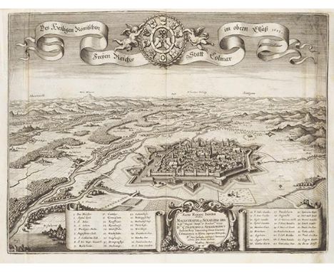 Matthäus Merian    Topographia Alsatiae, etc. Das ist, Beschreibung unnd eygentliche Abbildung der vornehmbsten Stätt und Oer