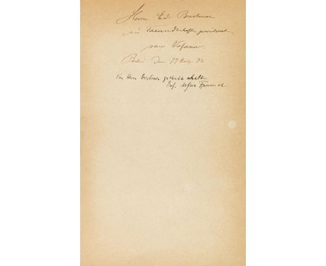 Otto von Lilienthal  Der Vogelflug als Grundlage der Fliegekunst. Ein Beitrag zur Systematik der Flugtechnik. Berlin, R. Gaer