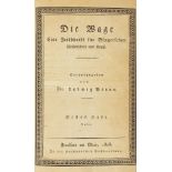 Ludwig Börne Die Wage. Eine Zeitschrift