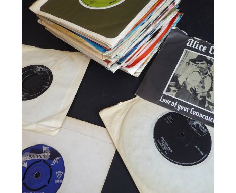 Rock and Hard Rock -&nbsp; Over 50 Original UK pressing 7” singles, to include The Who (3), Alice Cooper (5), Queen (5), Face