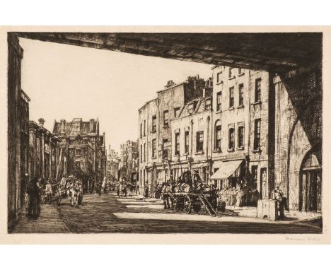 British School. A collection of 24 etchings by various artists, mostly early 20th century, including Francis Dodd (1874-1949)