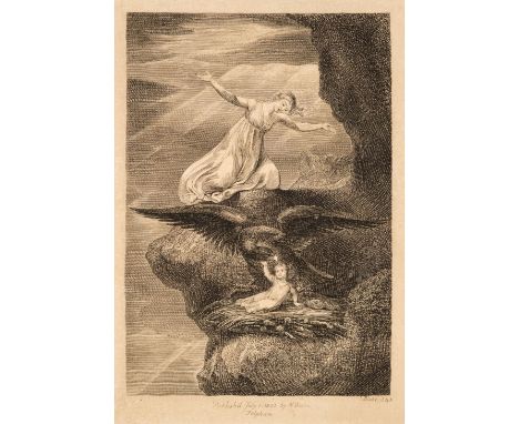 Blake (William, 1757-1827). The Eagle (A Series of Ballads [by William Hayley], Number 2), 1st edition, Chichester: Printed b