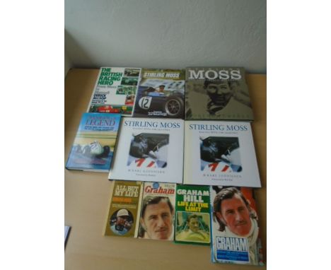 10 books about Stirling Moss and Graham Hill