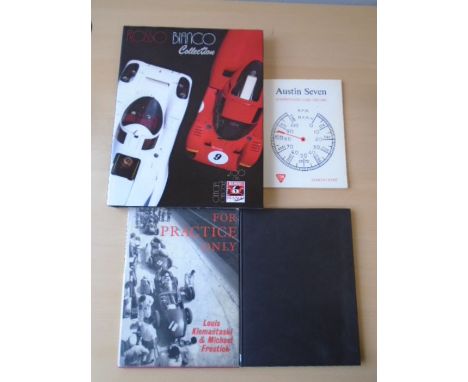 Rosso Bianco Collection Aschaffenburg (with dust jacket), Austin Seven Competition Cars 1922-1982 by Martin Eyre, For Practic